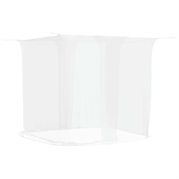 vidaXL Hengende myggnett 156 netting hvit 220x180x180 cm