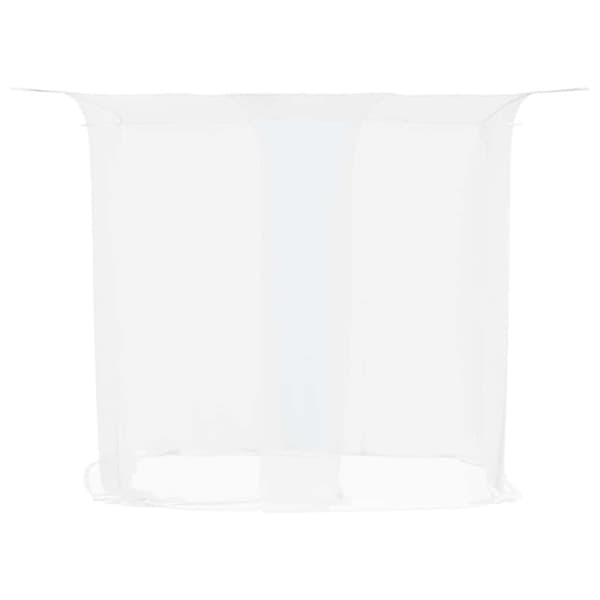 vidaXL Hengende myggnett 156 netting hvit 220x150x180 cm