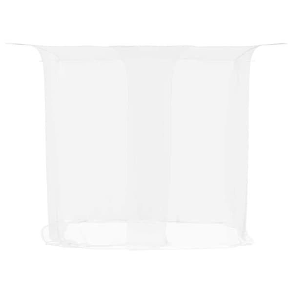 vidaXL Riippuva hyttysverkko 156 verkko valkoinen 220x200x210 cm