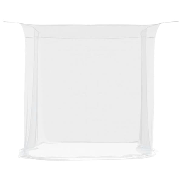 vidaXL Riippuva hyttysverkko 156 verkko valkoinen 220x200x210 cm