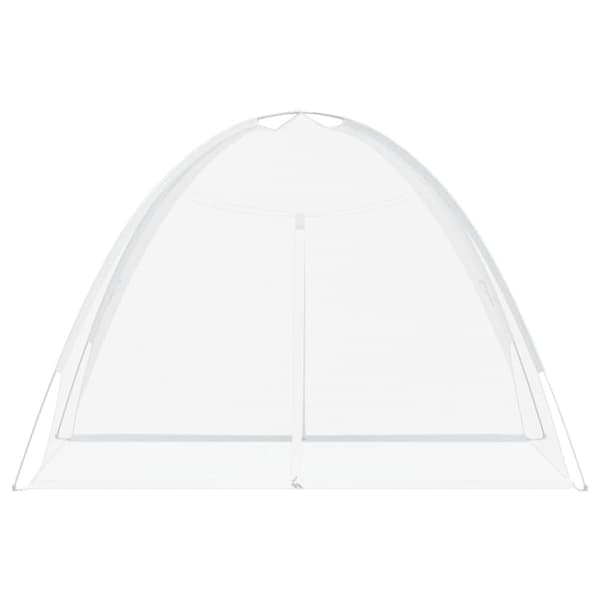 vidaXL Hyttysverkko Mongolia ovilla 220 verkko valk. 200x150x140 cm