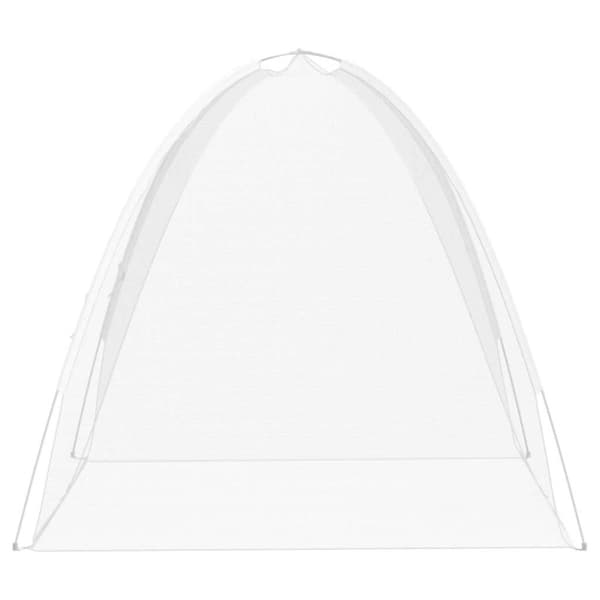 vidaXL Hyttysverkko Mongolia ovilla 220 verkko valk. 200x150x140 cm