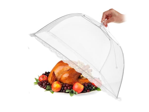 Myggnät mat sköld fruktgrill
