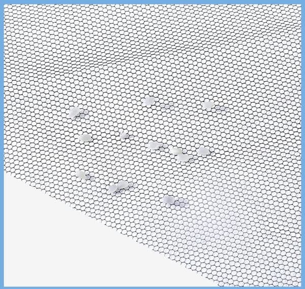 OBOSOE Myggnät för Fönster Dörr 4-pack – 150x 150/180/200cm Självhäftande Insektsnät utan Borrning, Enkel Montering