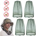 Miniatyrbild 1 av 5: OBOSOE 4-pack Mygghatt med Nät – Skyddande Hatt för Fiske, Trädgård & Biodling – Ansiktsskydd mot Insekter Utomhus