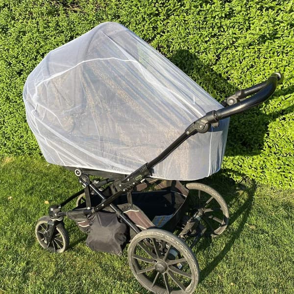 Myggnät för barnvagn/sulky