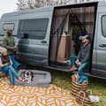Miniatyrbillede 4 af 5: Lollanda Universal mygge- og solbeskyttelse til bilens bagagerum – med kraftig velcro, myggenet til autocampere og camping