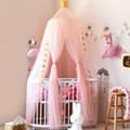 Miniatyrbillede 2 af 5: Prinsesse Dome Telt, Sengegardin til Barneseng, Myggenet - Soveværelse Dekoration, Drømmende Slot