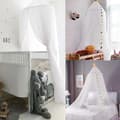 Miniatyrbillede 3 af 5: Prinsesse Dome Telt, Sengegardin til Barneseng, Myggenet - Soveværelse Dekoration, Drømmende Slot