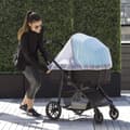 Miniatyrbillede 4 af 6: Lollanda 2-pak bæredygtigt myggenet til baby – Universal insektnet til klapvogn, vugge, vugge, rejseseng og kravlegård