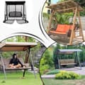 Miniatyrbillede 4 af 7: Lollanda Terrassenet Myggemiddel 1,25x2,05m, Insektnet – Dobbelt lynlås, til havegynge, Pergola og udendørs aktiviteter