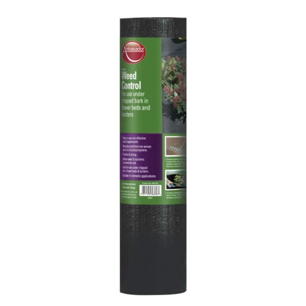 Ambassador Weed Control Fabric Black 20 x 1m