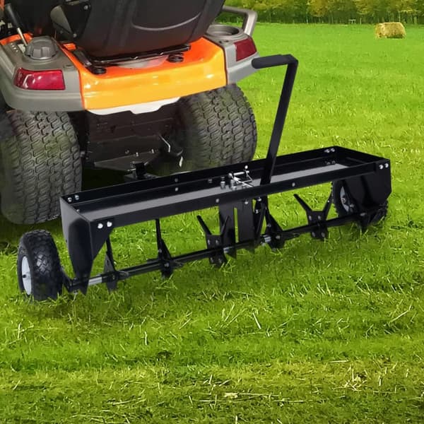 vidaXL Vertikalskärare för åkgräsklippare 102 cm -  Gräsmatteluftare & -skärare