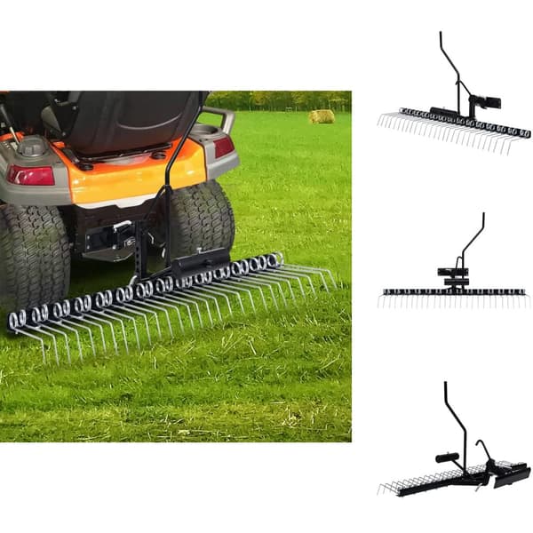 Gräsmatteluftare & -skärare - Living Mossrivare för åkgräsklippare 109 cm