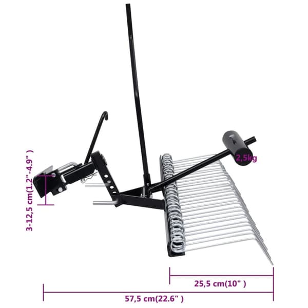 Plænelufter til havetraktor 109 cm - Plænelufter - Plæneluftere - Home & Living