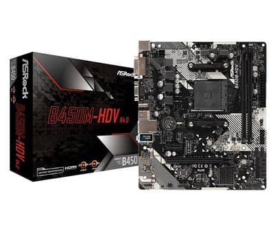 ASRock B450M HDV R4 mATX