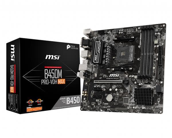 MSI B450M-A PRO MAX mATX