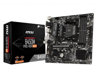 MSI B450M PRO-VDH MAX mATX