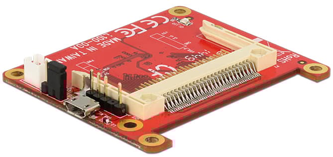 DeLOCK 62625 - Compact Flash-adapter til Raspberry Pi