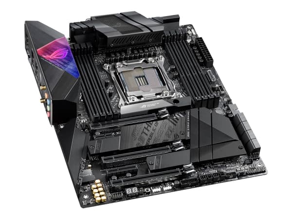 ASUS ROG STRIX X299-E GAMING II - Hovedkort - ATX - LGA2066 Socket - X299 Chipset - USB-C Gen2, USB 3.2 Gen 1, USB 3.2 Gen 2 - Bluetooth, Gigabit LAN