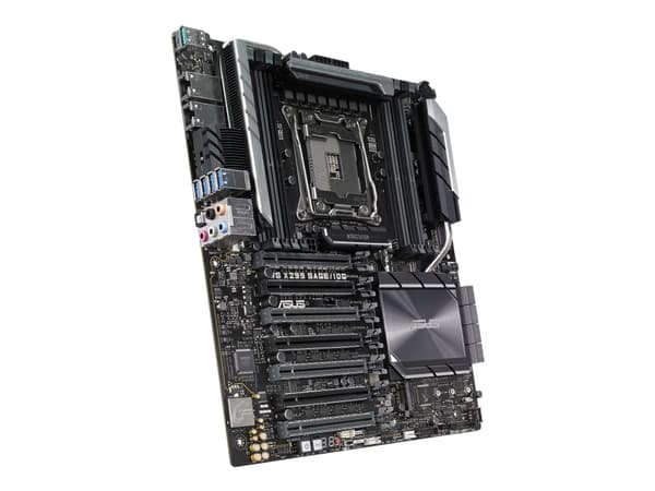 ASUS WS X299 SAGE/10G - Hovedkort - SSI CEB - LGA2066 Socket - X299 Chipset - USB 3.1 Gen 1, USB-C Gen2, USB 3.1 Gen 2 - 2 x 10 Gigabit LAN - HD-lyd