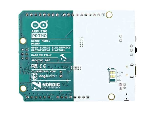Arduino Primo, ARM Cortex M4F, ESP8266, 64 MHz, 512 KB, 64 KB, Arduino