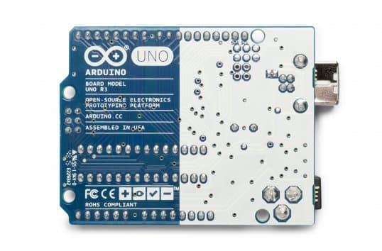Arduino UNO Rev3, ATmega328, 16 MHz, 0,032 MB, 2 KB, 1 KB, Arduino