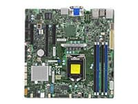 SUPERMICRO X11SSZ-QF - Hovedkort - micro ATX - LGA1151 Socket - Q170 Chipset - USB 3.0 - 2 x Gigabit LAN - innbygd grafikk - HD Audio