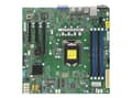 Miniatyrbild 4 av 5: SUPERMICRO X11SCL-F - Moderkort - micro ATX - LGA1151 Socket - C242 Chipuppsättning - USB 3.1 Gen 1 - 2 x Gigabit LAN - inbyggda grafiken