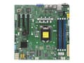 Miniatyrbild 1 av 5: SUPERMICRO X11SCL-F - Moderkort - micro ATX - LGA1151 Socket - C242 Chipuppsättning - USB 3.1 Gen 1 - 2 x Gigabit LAN - inbyggda grafiken