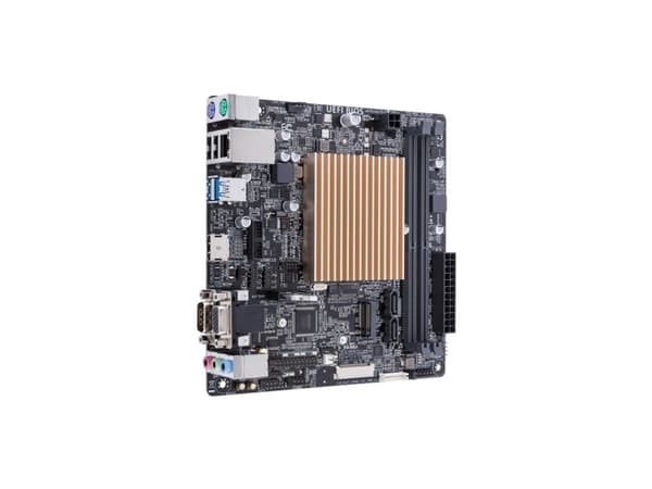 ASUS PRIME J4005I-C - Hovedkort - mini-ITX - Intel Celeron J4005 - USB 3.1 Gen 1 - Gigabit LAN - innbygd grafikk - HD-lyd (8-kanalers)