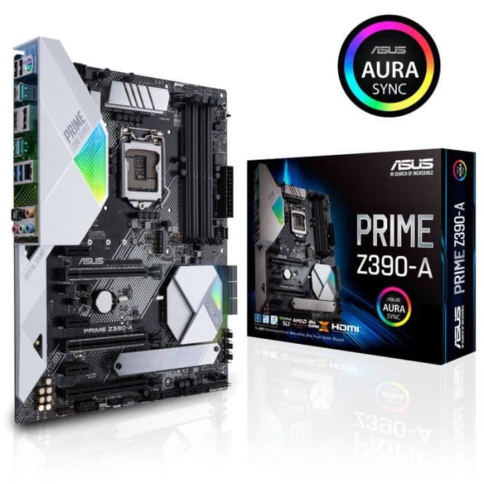 Apple-kort ASUS PRIME Z390-A, Intel Z390 RoG - Sockel 1151 0.000000