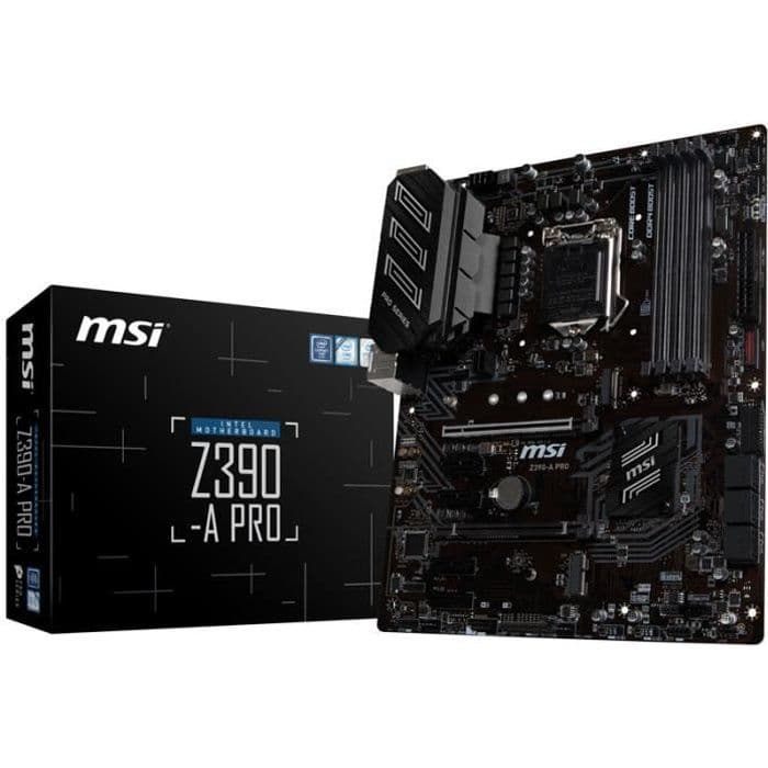 Apple-kort MSI Z390-A Pro, Intel Z390 - Sockel 1151