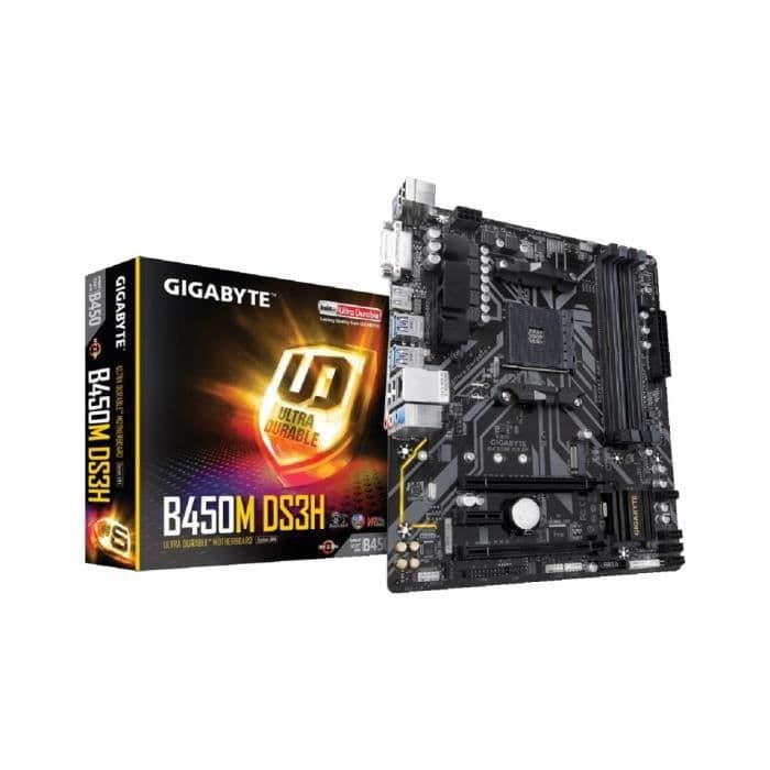 Carte Mere Gigabyte B450M DS3H - AM4