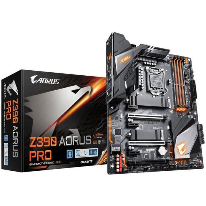 Carte blot Gigabyte Z390 Aorus Pro, Intel Z390 - Sockel 1151