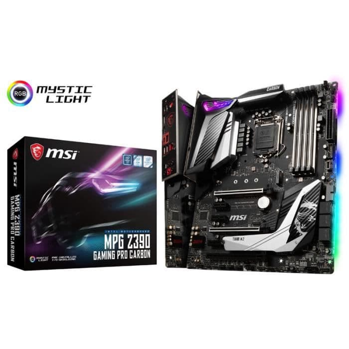 Carte blot MSI MPG Z390 Gaming Pro Carbon, Intel Z390 - Sockel 1151