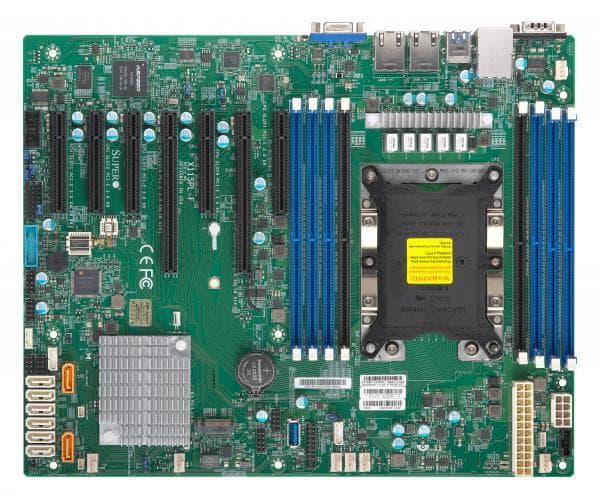 SUPERMICRO X11SPL-F - Hovedkort - ATX - Socket P - C621 Chipset - USB 3.0 - 2 x Gigabit LAN - innbygd grafikk