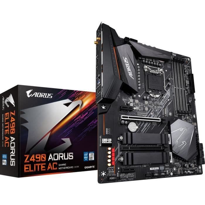 GIGABYTE bundkort Z490 AORUS ELITE AC