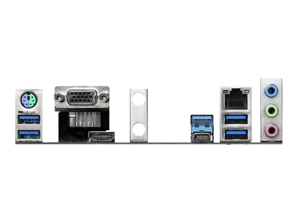 ASRock B550 Pro4 - Moderkort - ATX - Socket AM4 - AMD B550 Chipuppsättning - USB-C Gen2, USB 3.2 Gen 1, USB 3.2 Gen 2 - Gigabit LAN - inbyggda grafik