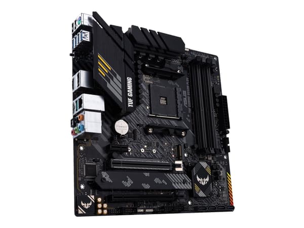 ASUS TUF GAMING B550M-PLUS - Hovedkort - micro ATX - Socket AM4 - AMD B550 Chipset - USB-C Gen2, USB 3.2 Gen 1, USB 3.2 Gen 2 - 2.5 Gigabit LAN - inn