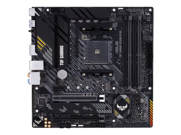 ASUS TUF GAMING B550M-PLUS - Hovedkort - micro ATX - Socket AM4 - AMD B550 Chipset - USB-C Gen2, USB 3.2 Gen 1, USB 3.2 Gen 2 - 2.5 Gigabit LAN - inn