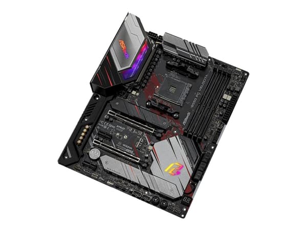 ASRock B550 PG Velocita - Hovedkort - ATX - Socket AM4 - AMD B550 Chipset - USB-C Gen2, USB 3.2 Gen 1, USB 3.2 Gen 2 - 2.5 Gigabit LAN - innbygd graf