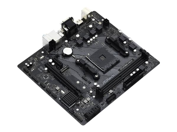 ASRock A520M-HDV - Hovedkort - micro ATX - Socket AM4 - AMD A520 Chipset - USB 3.2 Gen 1 - Gigabit LAN - innbygd grafikk (CPU kreves) - HD-lyd (8-kan
