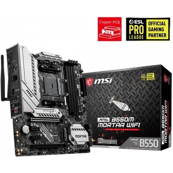 Bundkort MSI MAG B550M MORTAR WIFI