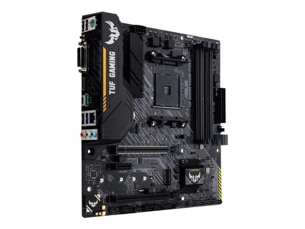 ASUS TUF GAMING B450M-PLUS II - Hovedkort - micro ATX - Socket AM4 - AMD B450 Chipset - USB-C Gen1, USB 3.2 Gen 1, USB 3.2 Gen 2 - Gigabit LAN - innb