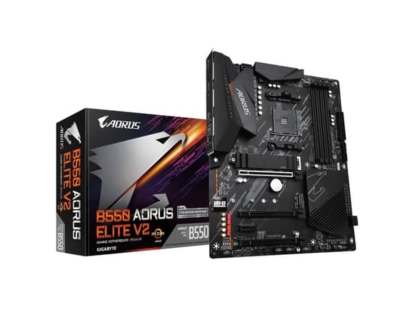 Gigabyte B550 AORUS ELITE V2 1.0 Processor family AMD, Processor socket AM4, DDR4 DIMM Chipset AMD B, ATX