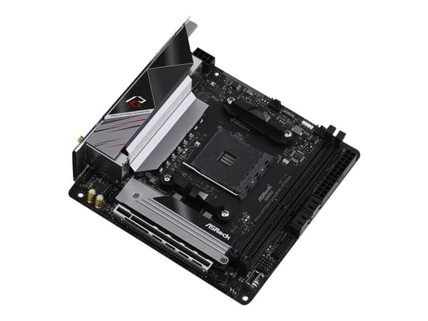 ASRock B550 Phantom Gaming-ITX/ax - Hovedkort - mini-ITX - Socket AM4 - AMD B550 Chipset - USB-C Gen2, USB 3.2 Gen 1, USB 3.2 Gen 2 - 2.5 Gigabit LAN