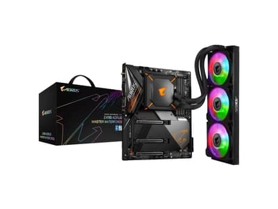 GIGABYTE Z490 AORUS MASTER WATERFORCE Intel Z490 Intel LGA1200 socket DDR4 RAM Extended ATX