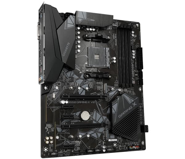 Gigabyte B550 Gaming X V2, AMD, Stik AM4, 3rd Gen AMD Ryzen™ 3, 3rd Gen AMD Ryzen™ 5, 3rd Gen AMD Ryzen™ 7, 3rd..., DDR4-SDRAM, 128GB, DIMM