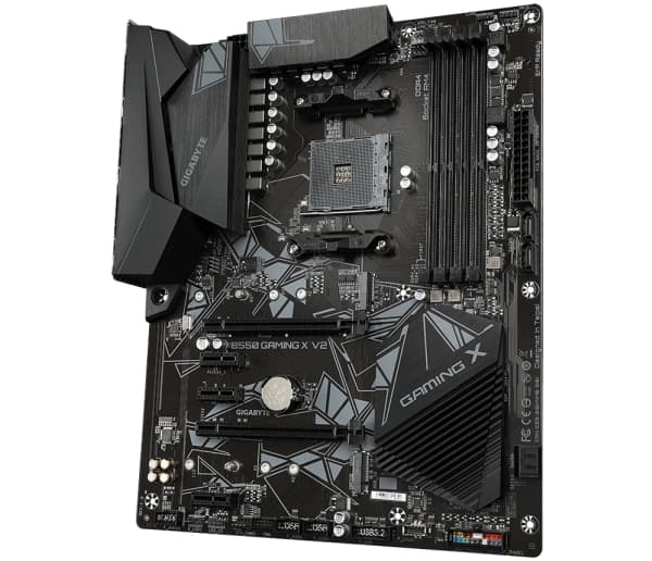 Gigabyte B550 Gaming X V2, AMD, Stik AM4, 3rd Gen AMD Ryzen™ 3, 3rd Gen AMD Ryzen™ 5, 3rd Gen AMD Ryzen™ 7, 3rd..., DDR4-SDRAM, 128GB, DIMM